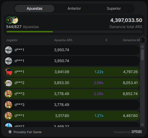Todas as Apostas